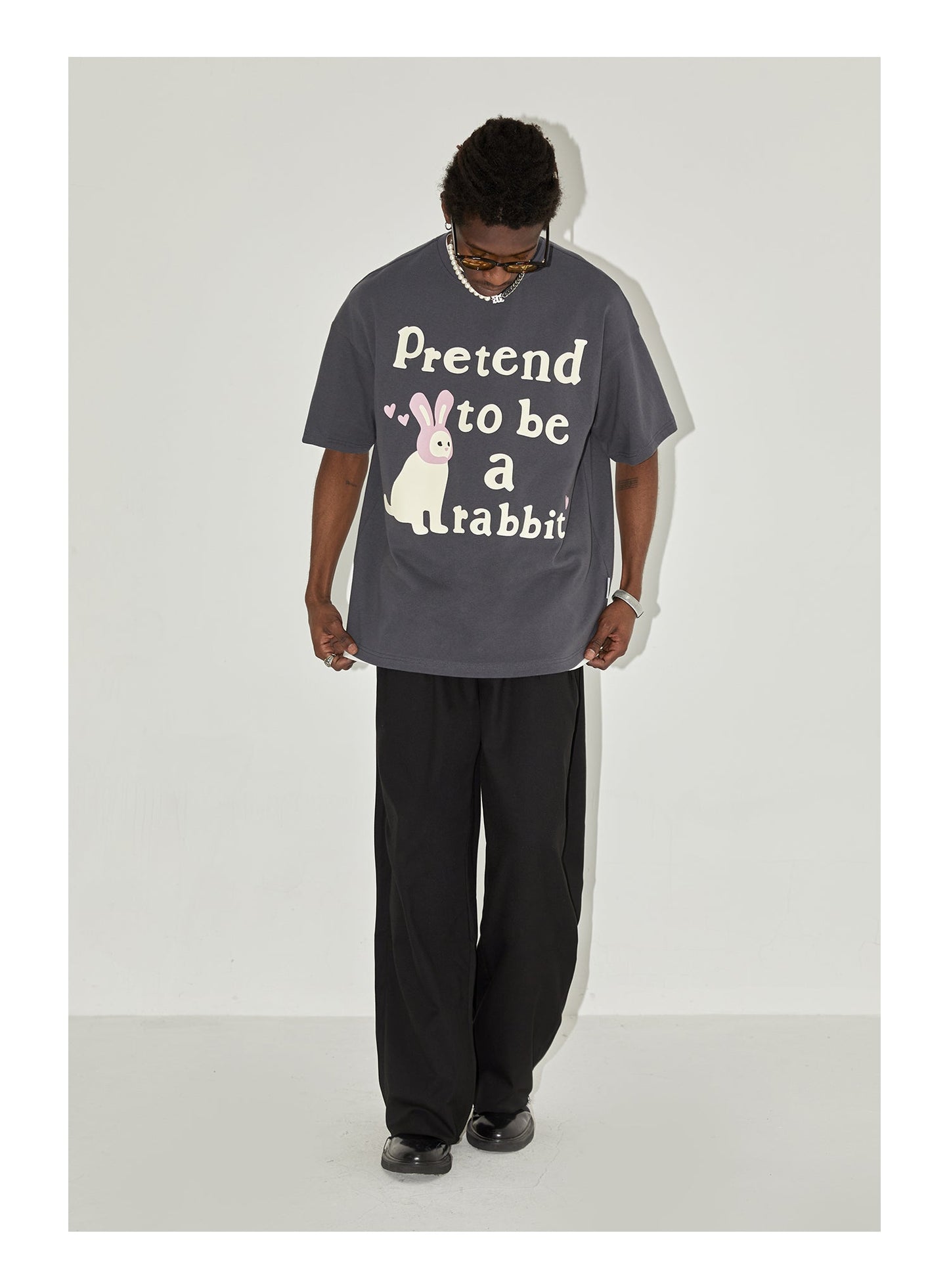 Blank 'Pretend To Be a Rabbit' T-Shirt