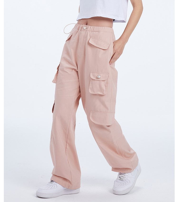 Light-Colored Cargo Pants by King Prince
