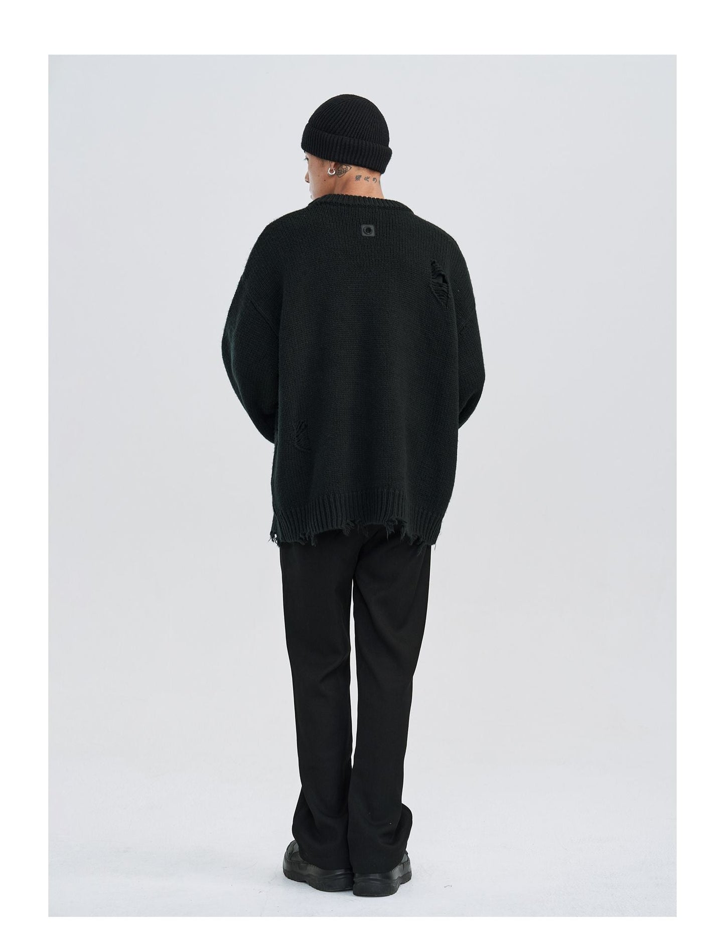 PCLP Mosaic Pattern Knit Sweater