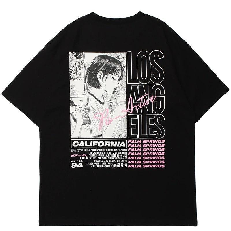 Palm Springs Anime-Inspired T-Shirt