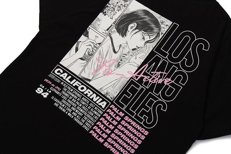 Palm Springs Anime-Inspired T-Shirt
