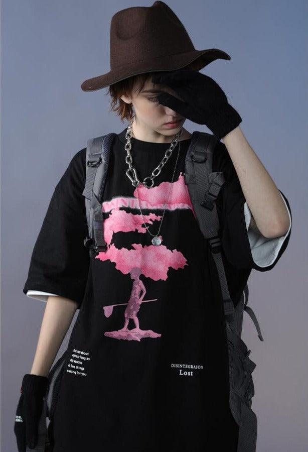 Blush Cloud Graphic T-Shirt