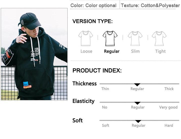 Graffiti-Style Kanji Hoodie