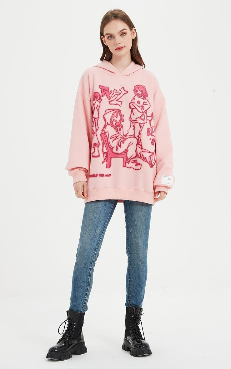 Sketch-Inspired Hoodie