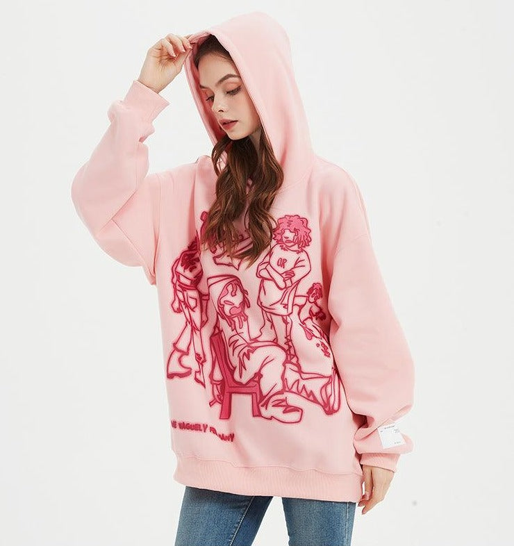 Sketch-Inspired Hoodie