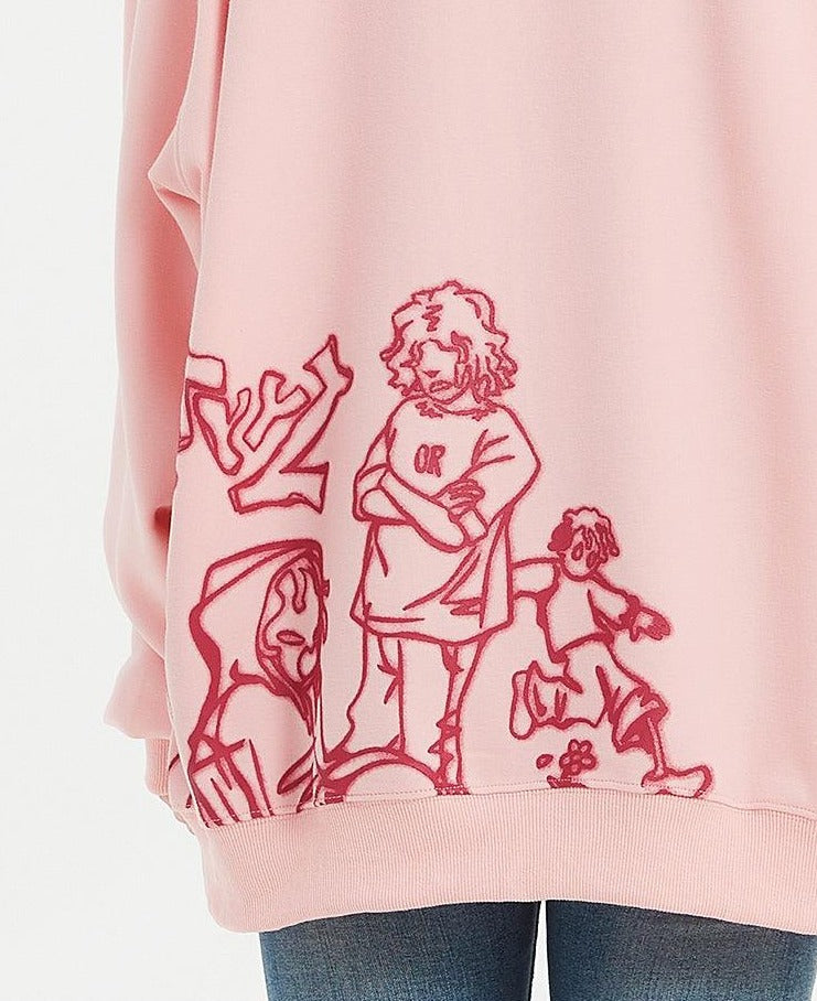 Sketch-Inspired Hoodie