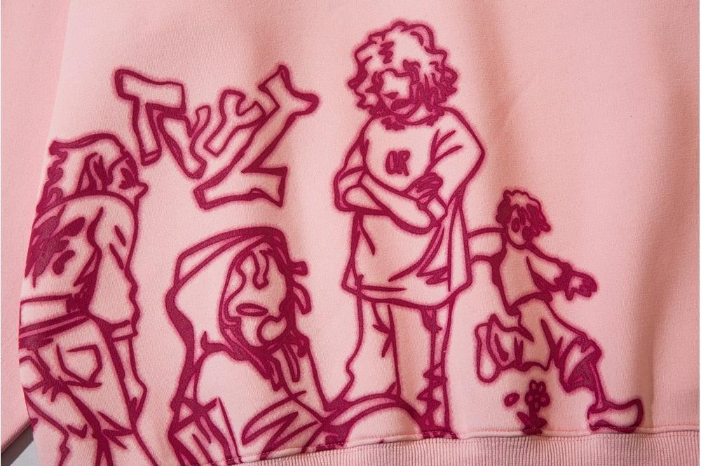 Sketch-Inspired Hoodie