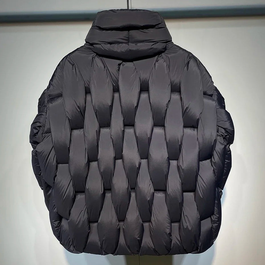 HJK Premium Interlaced Quilted Puffer Coat