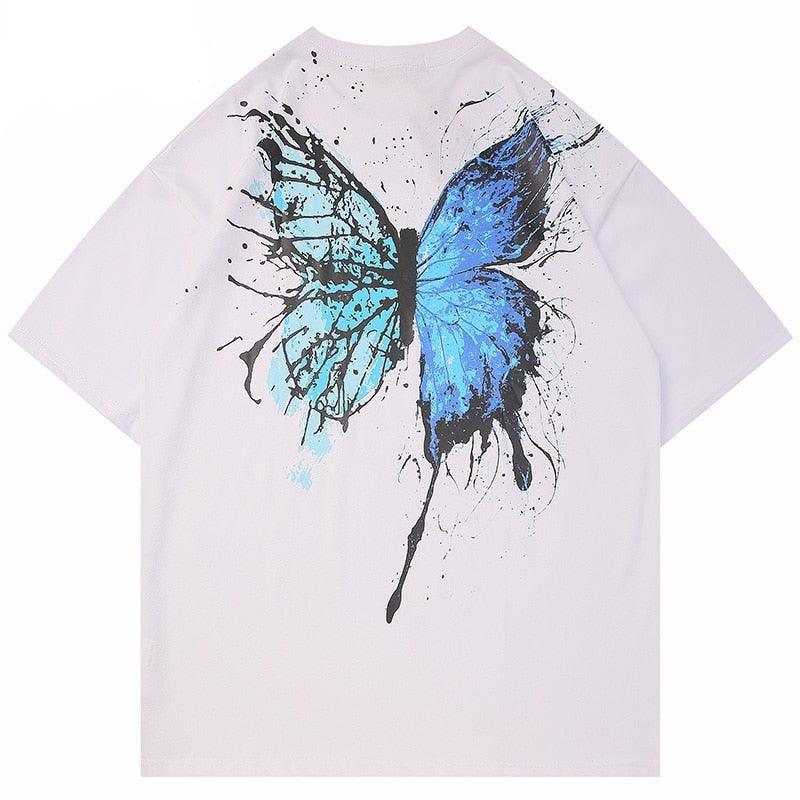 Painted Butterfly Graphic T-Shirt