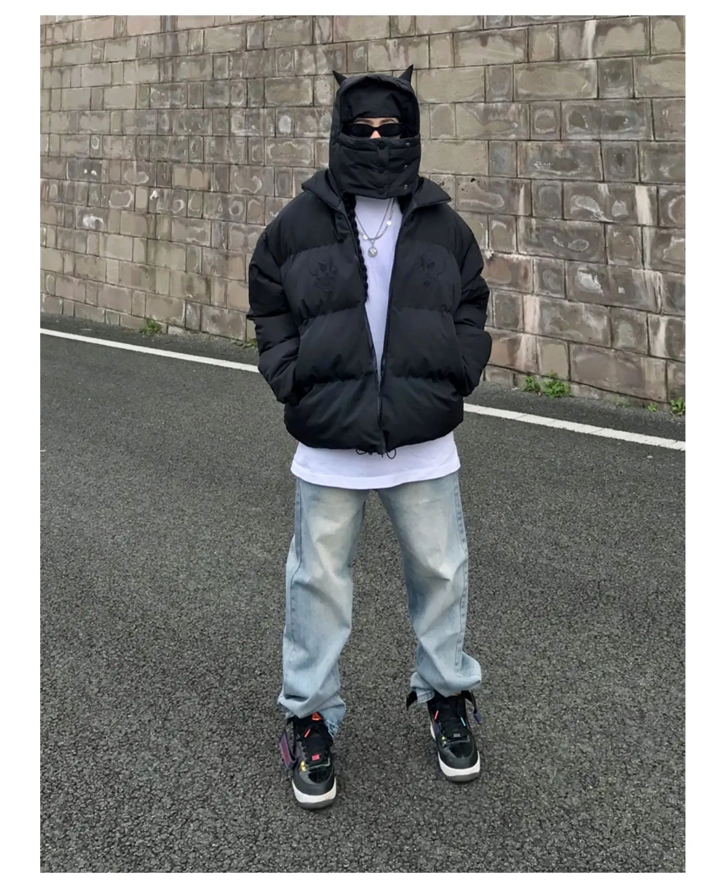 Fiery Devil Puffer Jacket