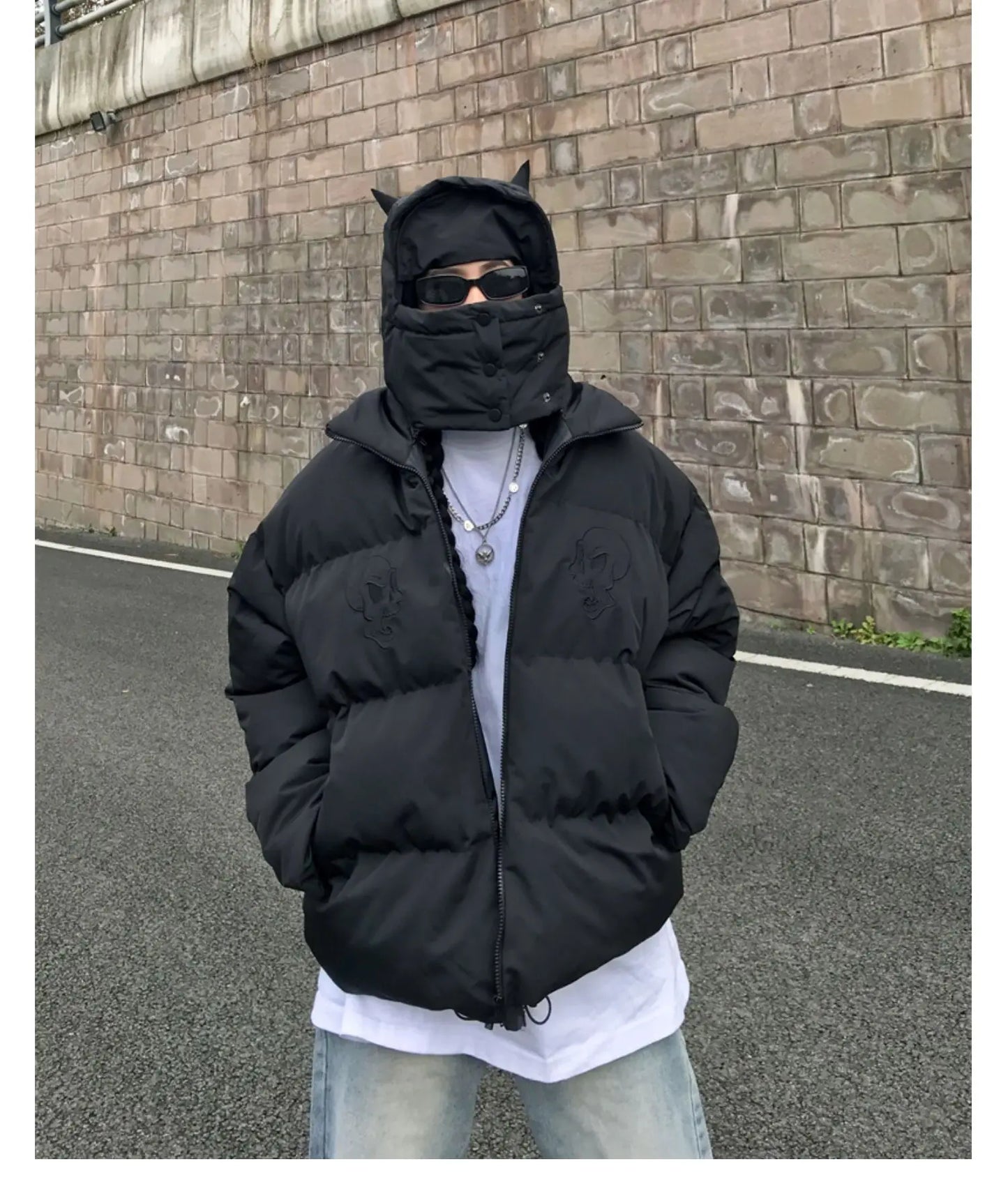 Fiery Devil Puffer Jacket