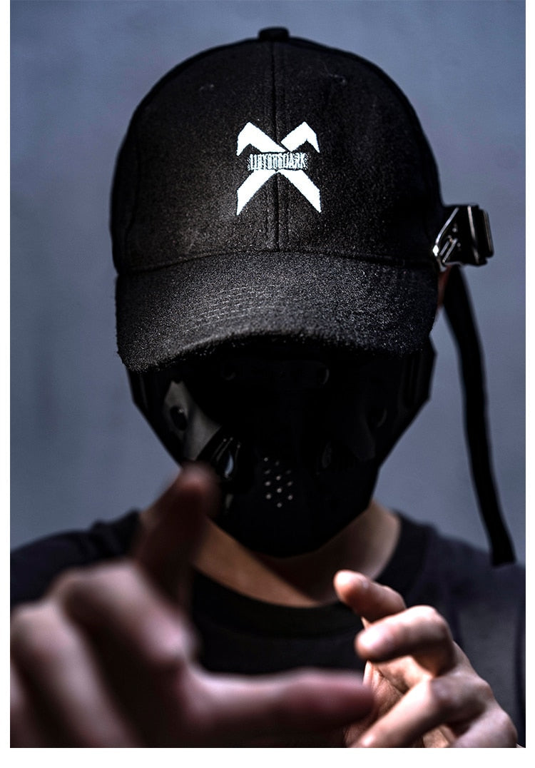 BXB Black Utility Dad Cap