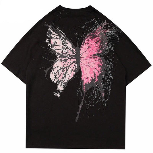 Painted Butterfly Graphic T-Shirt