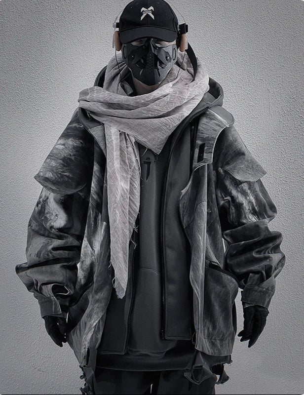 BXB Dark 'Ghost' Tactical Jacket Set - Two Piece