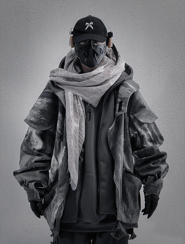 BXB Dark 'Ghost' Tactical Jacket Set - Two Piece