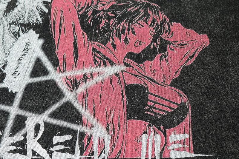 Retro Washed 'Tomie' Oversized T-Shirt