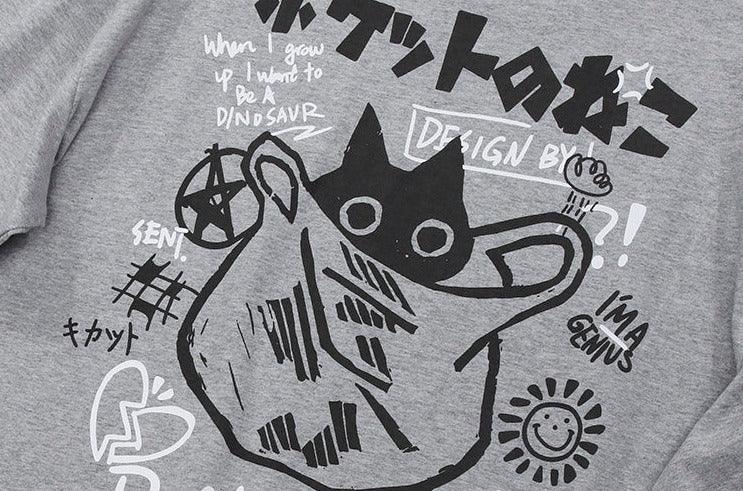 Kanji Cat T-Shirt
