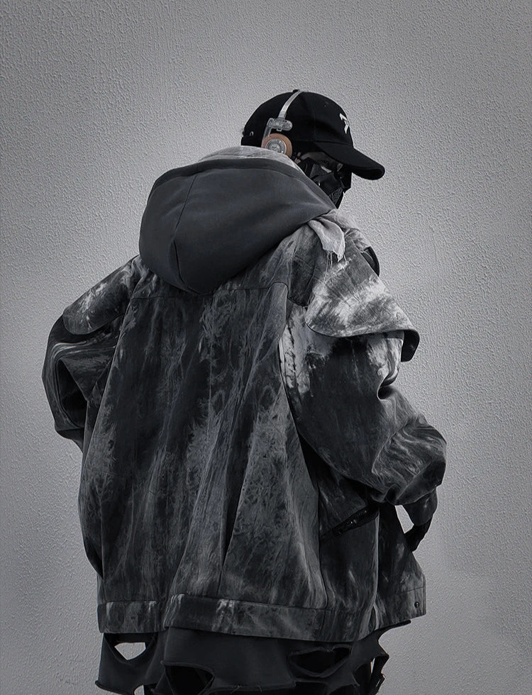 BXB Dark 'Ghost' Tactical Jacket Set - Two Piece