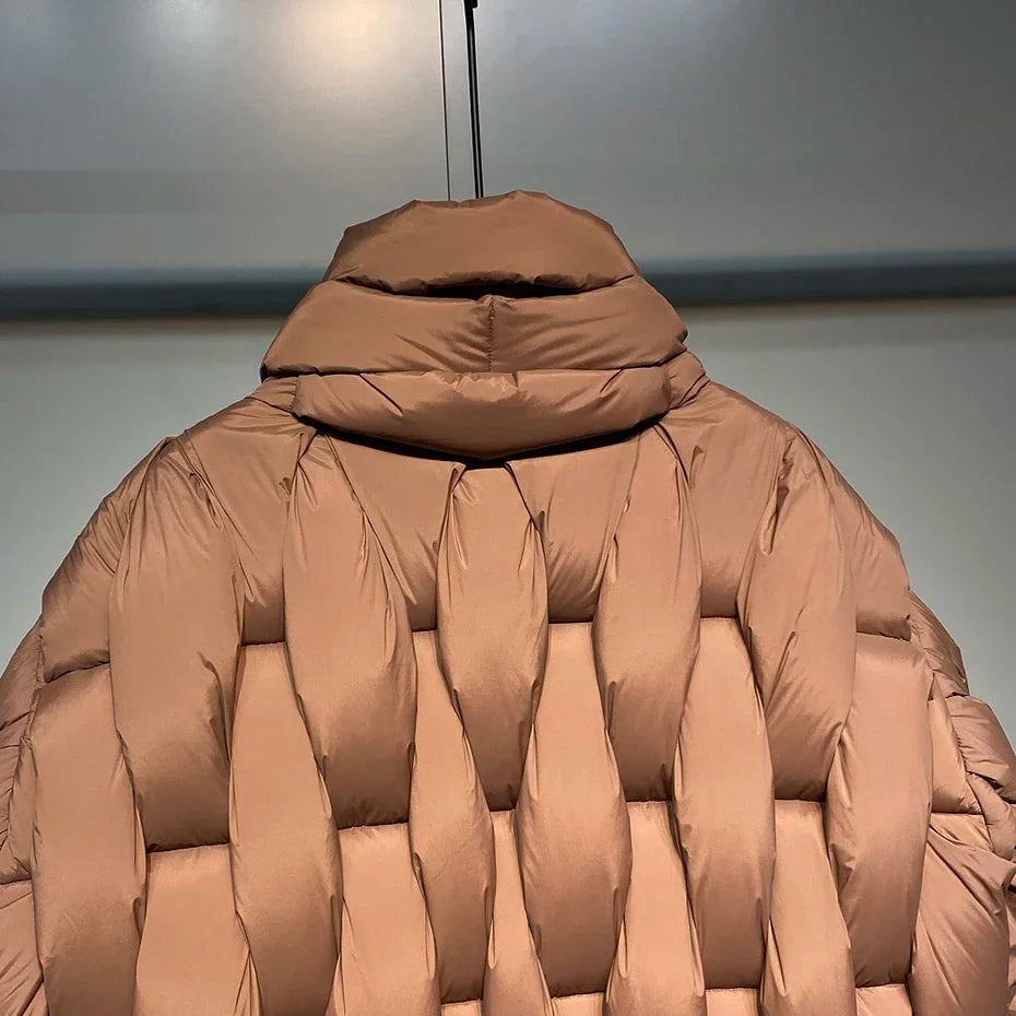 HJK Premium Interlaced Quilted Puffer Coat
