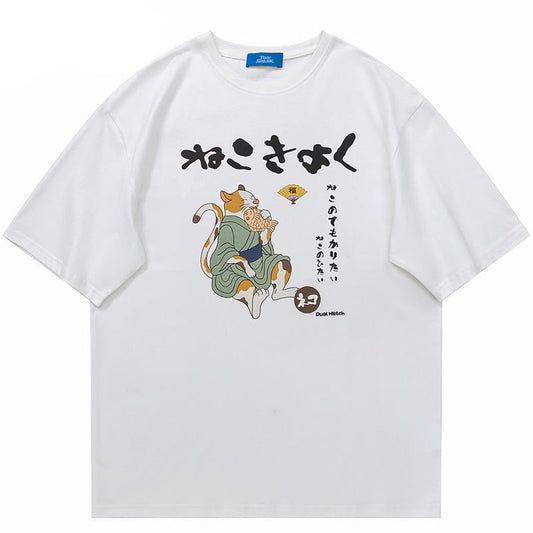 Cat-Shaped Taiyaki T-Shirt