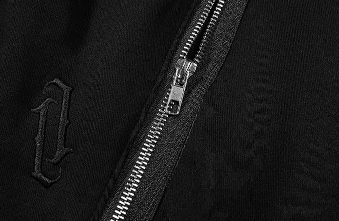 BXB Dark Quad Zip Utility Hoodie