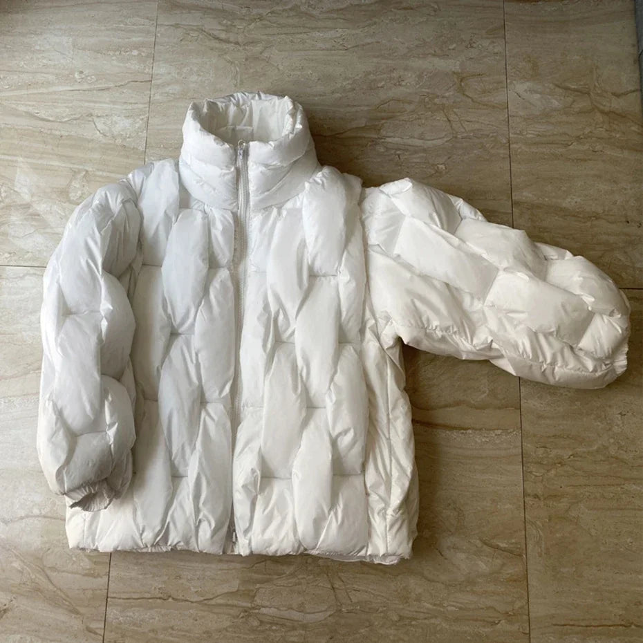 HJK Premium Interlaced Quilted Puffer Coat