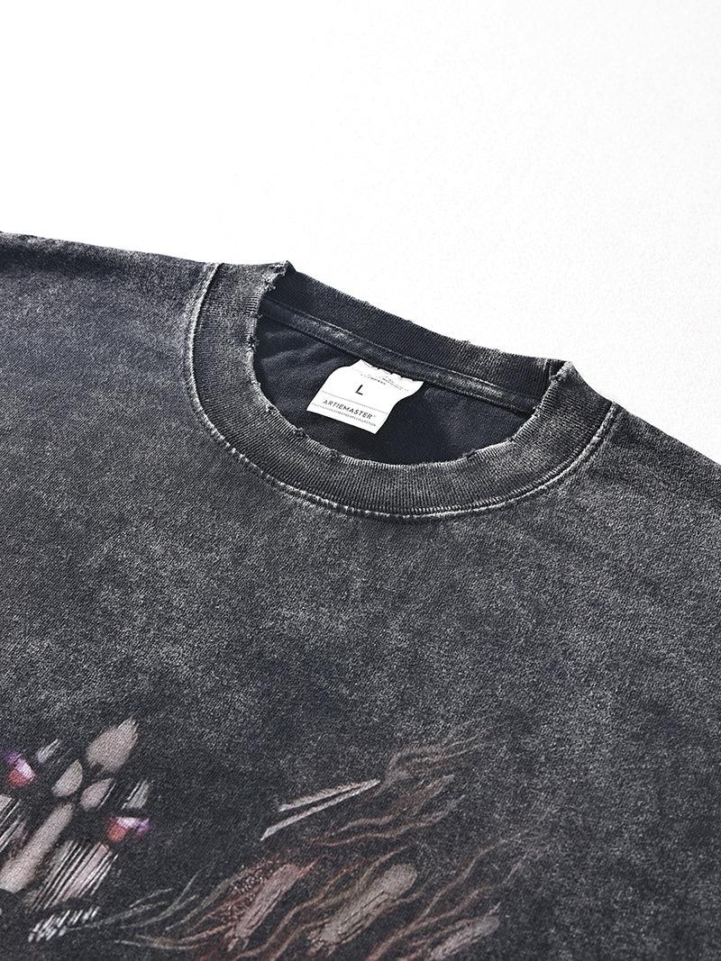 Retro Washed Titan Oversized T-Shirt