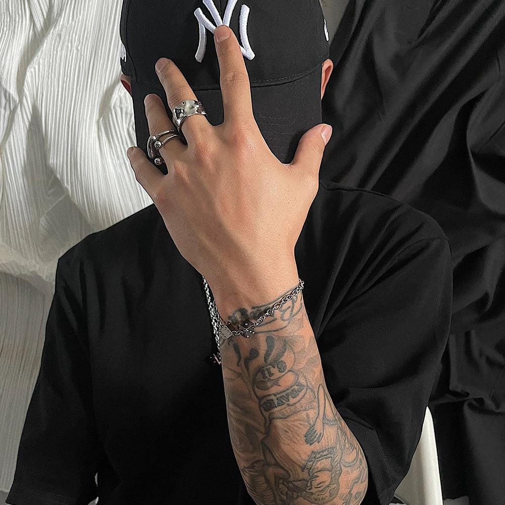 SAZ Double Dice Charm Bracelet