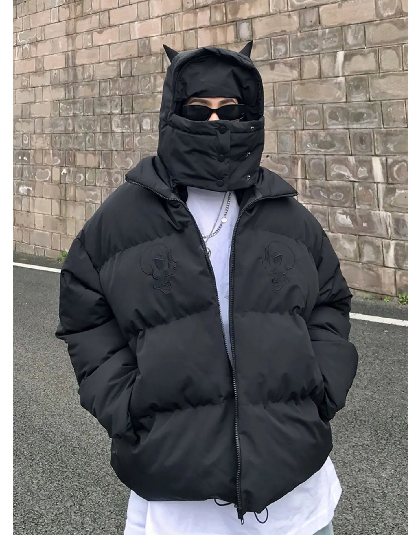 Fiery Devil Puffer Jacket