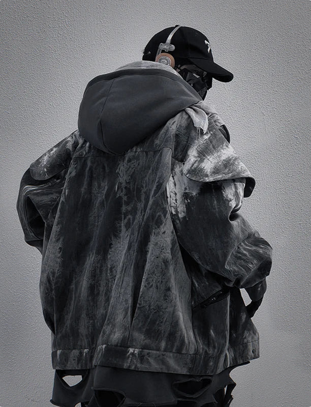 BXB Dark 'Ghost' Tactical Jacket Set - Two Piece