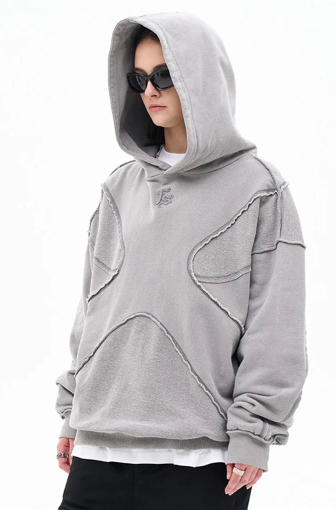 Retro Distressed Deconstructed Forgiveness Hoodie