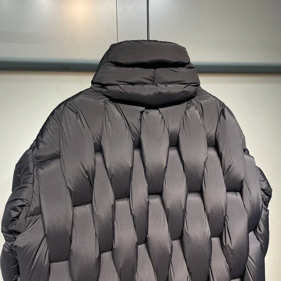HJK Premium Interlaced Quilted Puffer Coat