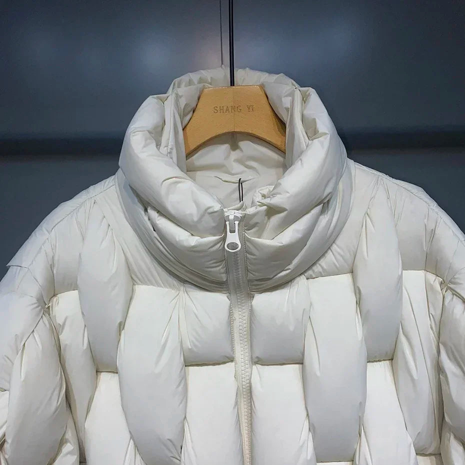 HJK Premium Interlaced Quilted Puffer Coat