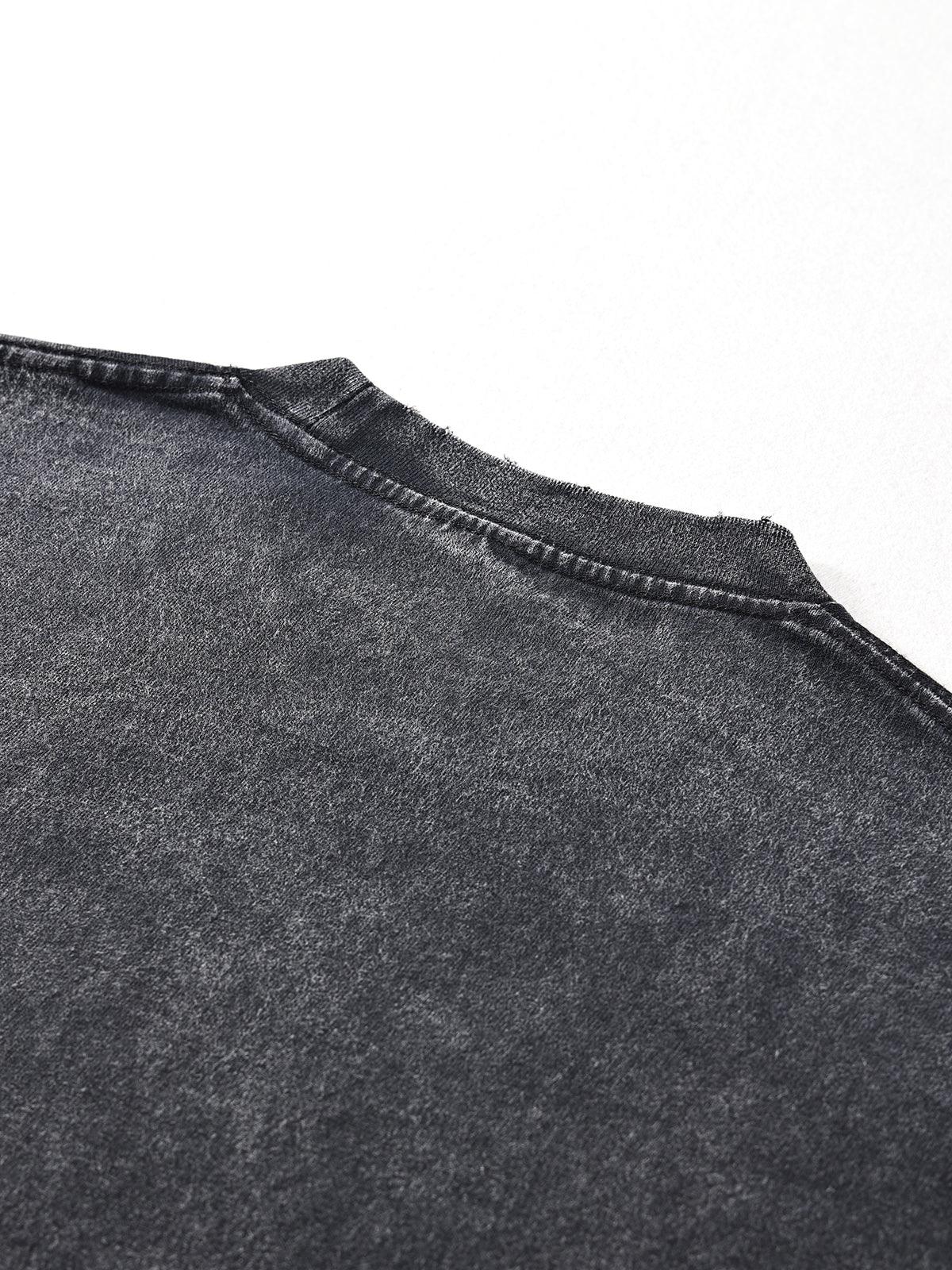 Retro Washed Titan Oversized T-Shirt