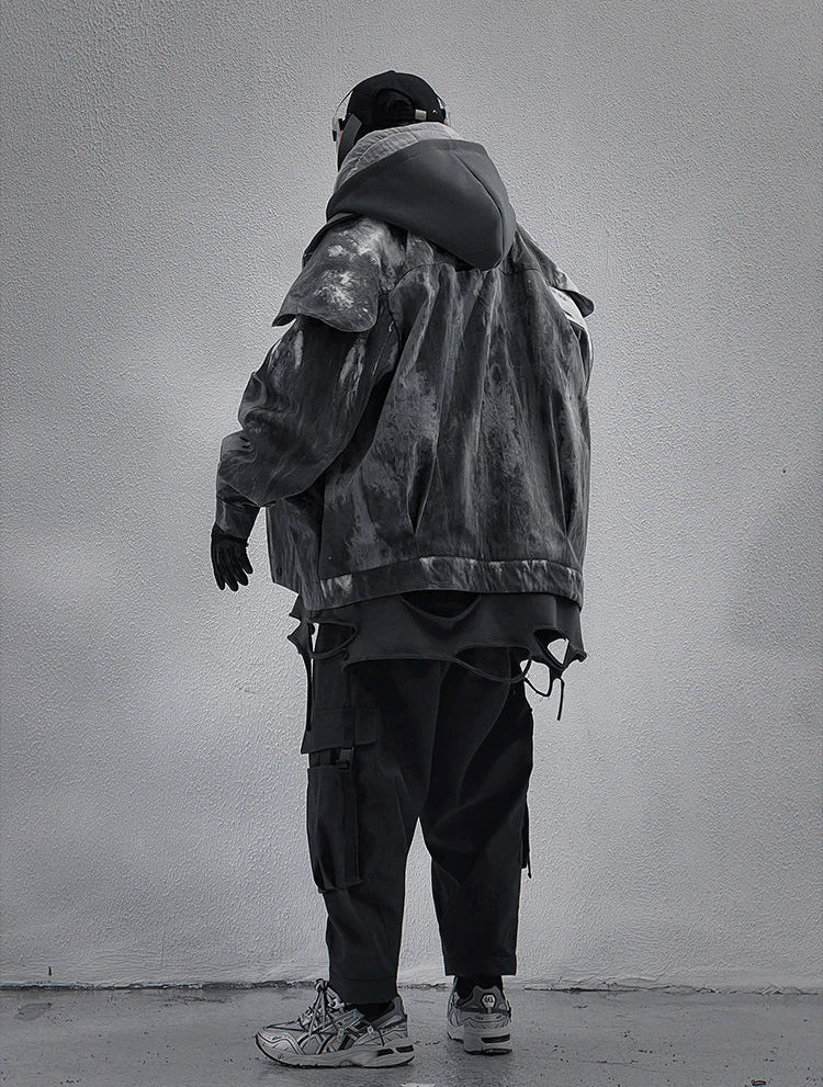 BXB Dark 'Ghost' Tactical Jacket Set - Two Piece