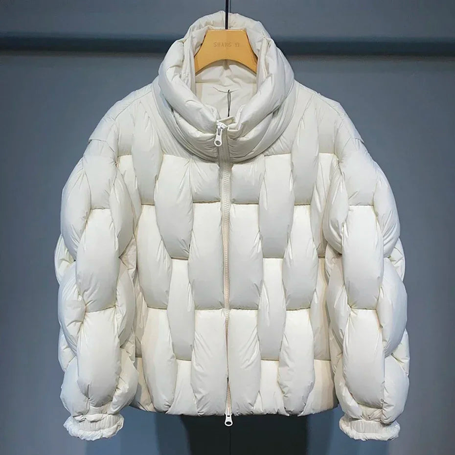 HJK Premium Interlaced Quilted Puffer Coat