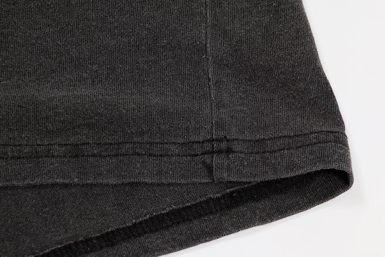 Retro Distressed 'Kaneda' Oversized T-Shirt