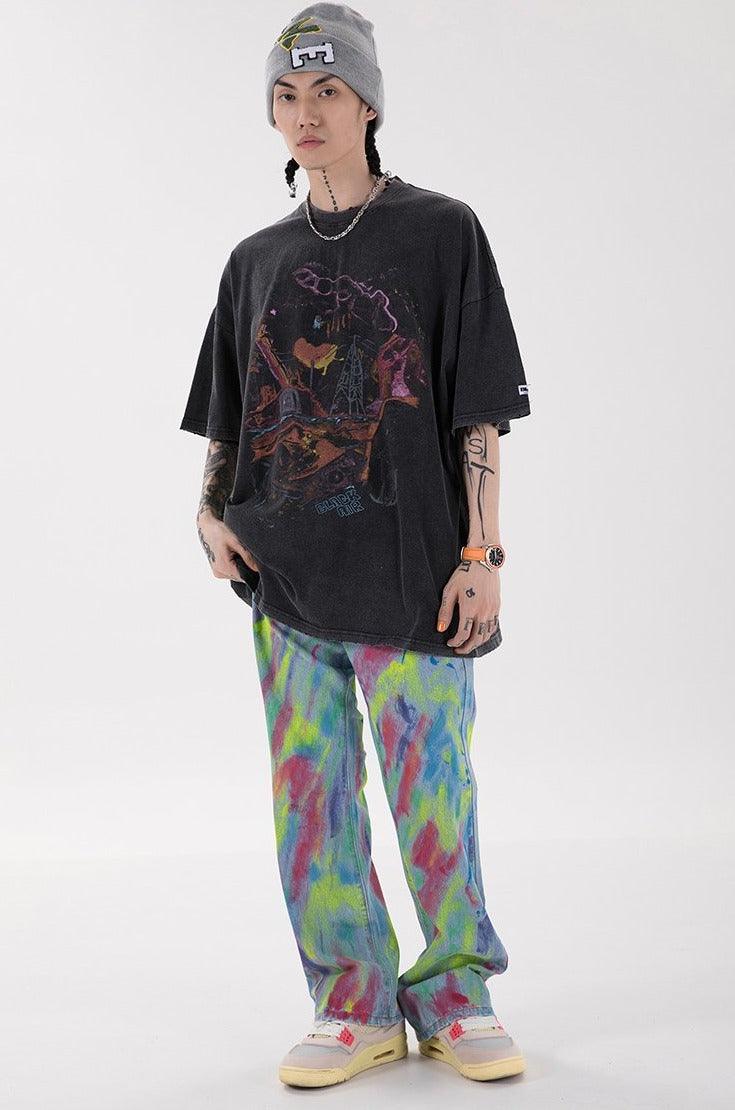 Retro Distressed Chaos T-Shirt