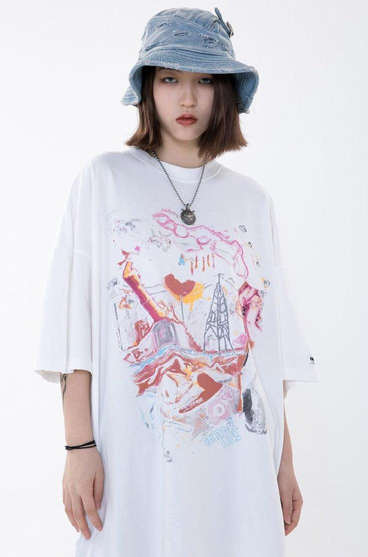 Retro Distressed Chaos T-Shirt