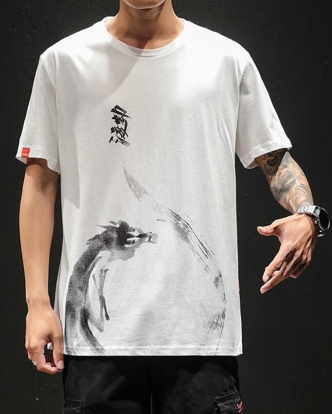 Dragon Ink Graphic T-Shirt