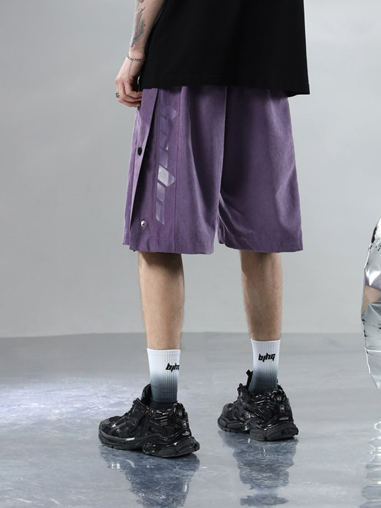 BJHG Casual Button-Up Shorts