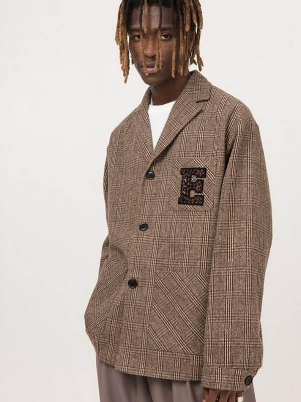 Plaid Blazer - Empty Reference