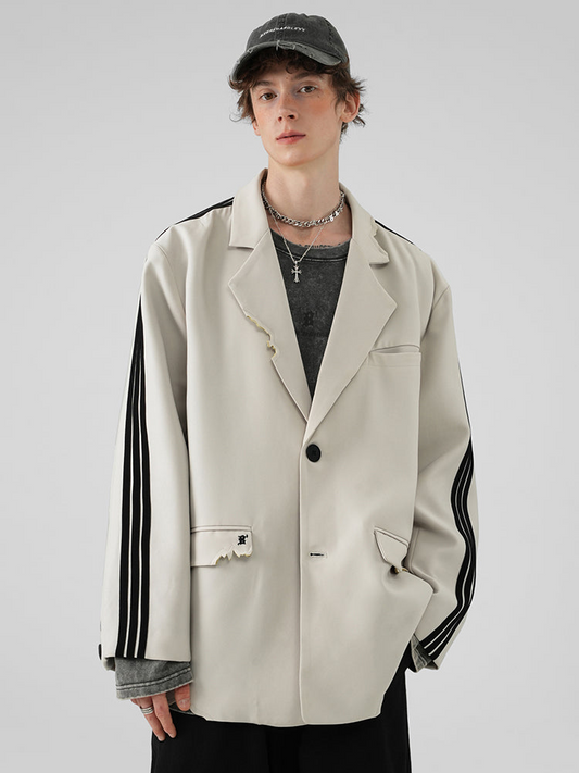 BJHG Striped Blazer Jacket