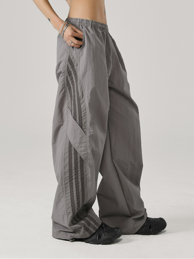 JHYQ Striped Contrast Athletic Pants