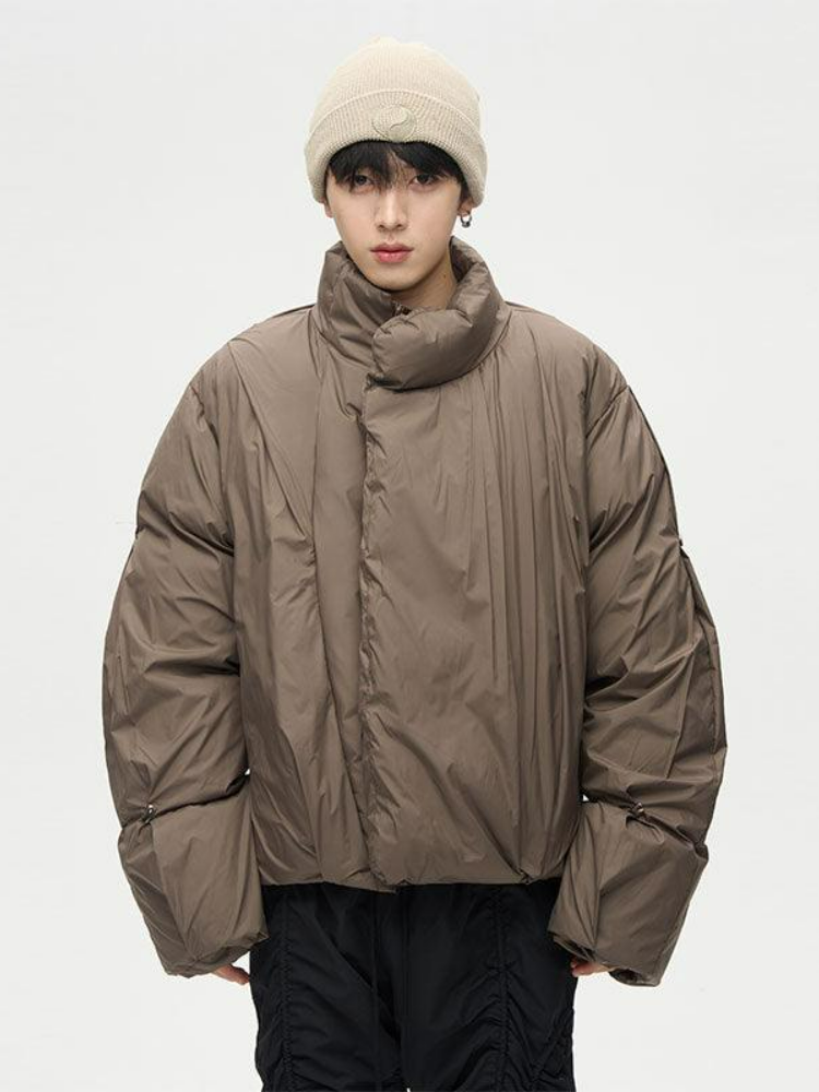 77F7GHT Layered Puffer Jacket