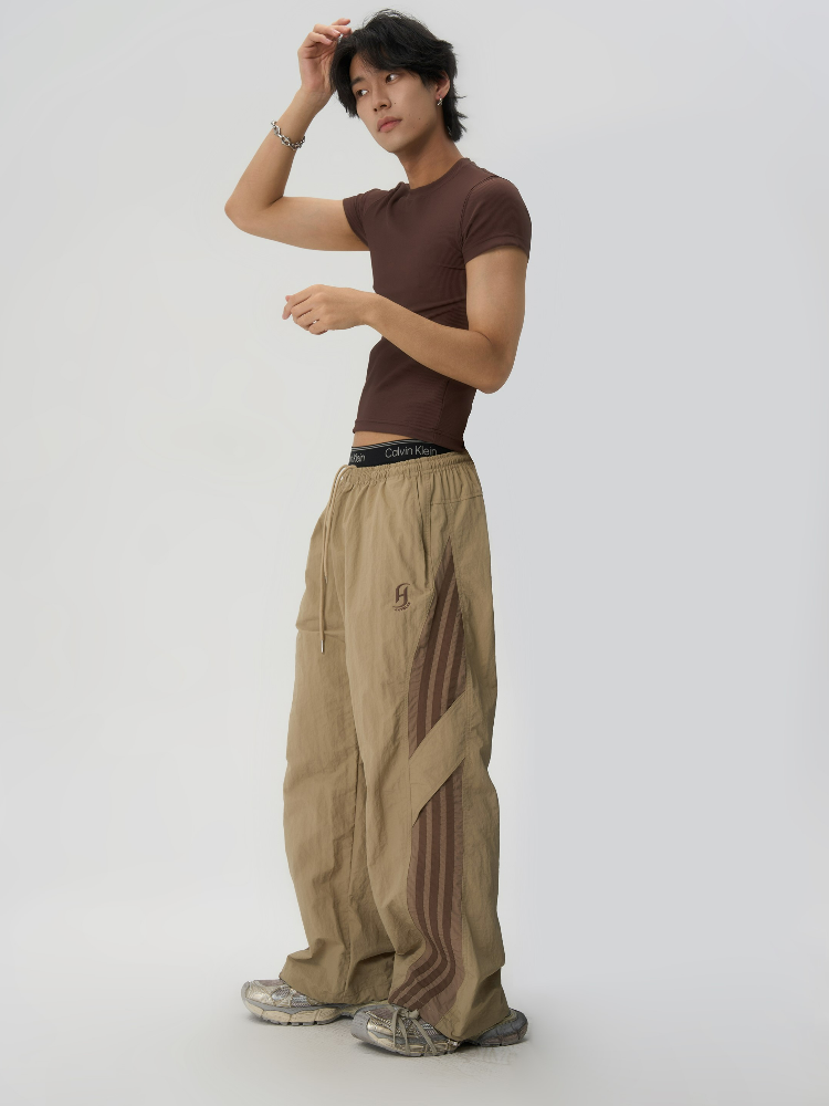 JHYQ Striped Contrast Athletic Pants