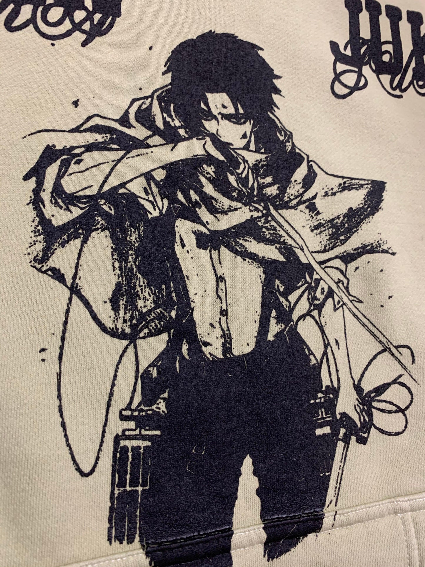 Anime Strength: Levi Hoodie from Attack on Titan