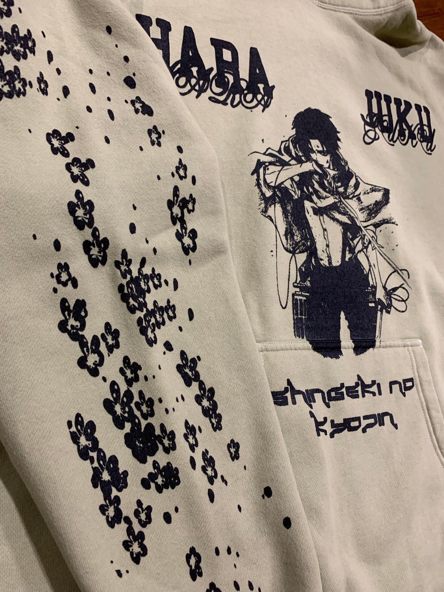 Anime Strength: Levi Hoodie from Attack on Titan