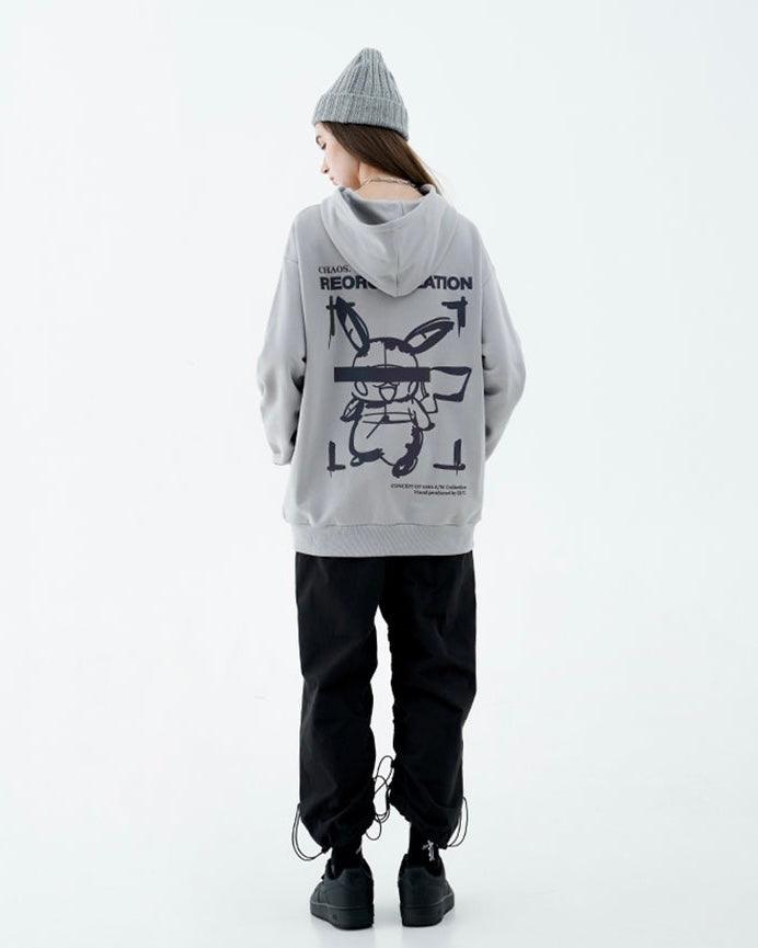 HARSH and CRUEL Blinded Monster Reflective Hoodie with 3M Technology