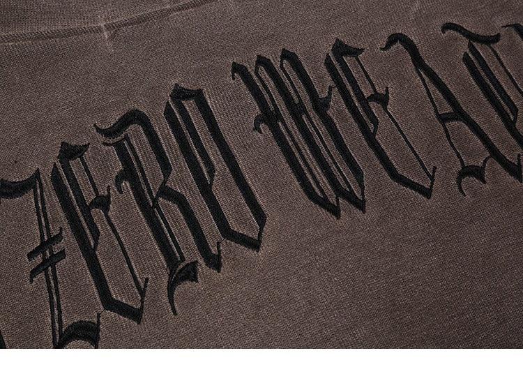 Embroidered Angel Zip-Up Jacket